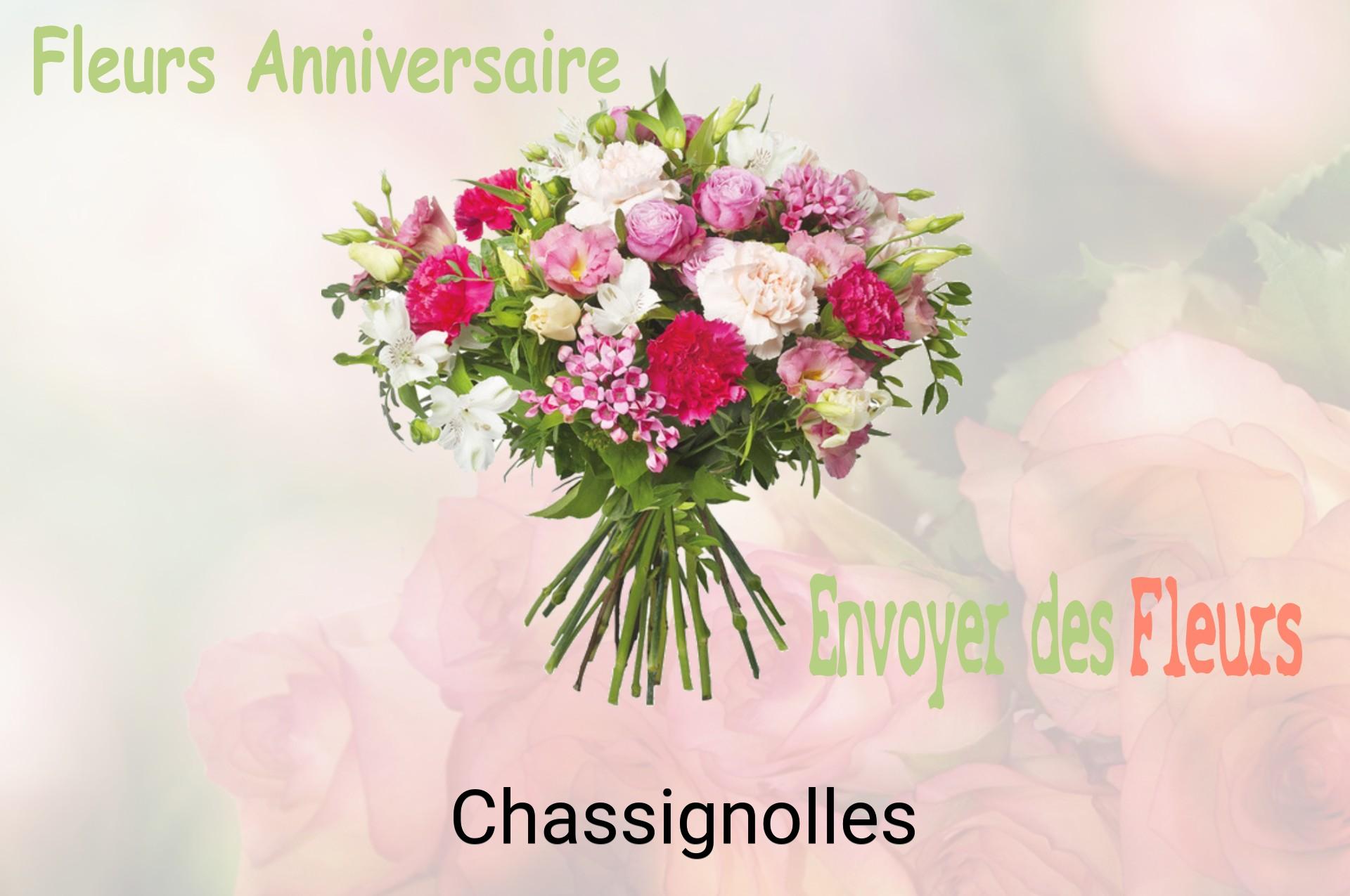 Bouquet de fleurs d’anniversaire livré à Chassignolles